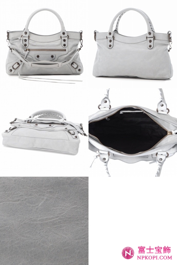 BALENCIAGA/バレンシアガ 2012年春夏THE FIRSTストラップ付きエディターズバッグ 103208 D94JT 1243 